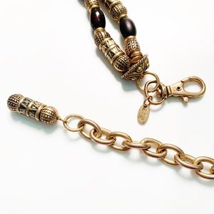 Egyptian style double strand hook belt